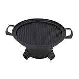 Naroote Tragbarer Holzkohlegrill, Kleiner Outdoor -Grill -Würfel Aluminium mit Einer Nicht...