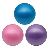 Generisch Weicher Pilates-Ball | 15cm Gymnastikball | 3 Stück Klein Yoga Ball | rutschfest Design...