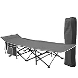 HIGH POINT SPORTS Feldbett Klappbar, Campingbett XXL bis 270 kg, Stabile Campingliege Faltbar Leicht...