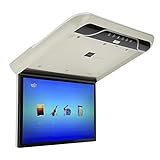 Cuifati 19-Zoll-LCD-1080P-Auto-Overhead-Flip-Down-Monitor mit Voller Betrachtungsdecke,...