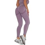 Sportleggings Damen, Anti Cellulite Leggings Damen Sporthose Blickdicht Yogahose High Waist...