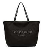LIEBESKIND Berlin Damen-Shopper „Aurora“ – Große Canvas-Tasche Damen mit Reißverschlussfach...
