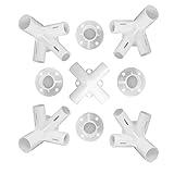 Pavillon -Stecker 9PCs für 118,1 x 118,1 Zoll Pavillon -Ersatzteile 25/19 mm Gavillon Spares Teile...