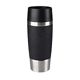 Emsa 513361 Travel Mug Classic Thermo-/Isolierbecher, Fassungsvermögen: 360 ml, hält 4h heiß/ 8h...
