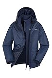 Mountain Warehouse Bracken Wasserfeste 3 in 1 Kinder Winterjacke - Warmer Fleecejacke, Regenjacke,...