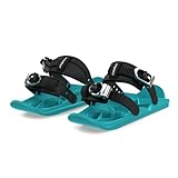 Snowfeet - Mini Ski Skates für den Schnee | Ski für Winterschuhe | Kurze Snowskates Snowblades...