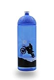 ISYbe Original Marken-Trink-Flasche für Kinder und Erwachsene, 700 ml, BPA-frei, Motorrad...