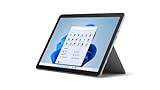 Microsoft Surface Go 3, 10 Zoll 2-in-1 Tablet (Intel Pentium Gold, eMMC, Windows 11 Home S) Platin...