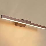 DSQUOBLLM LED-Wandlaterne, Aluminium-Wandleuchte, Halterung, dreifarbig, dimmbar, Wandleuchte, for...