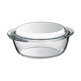 Pyrex Kasserolle, rund, 3,2 l, Classic