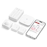 X-Sense Alarmanlage Haus & Wohnung AS05, WLAN Türalarm und Fensteralarm mit App, Smart Alarm-Set...