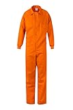 Velilla 214, Jumpsuit, italienisches Modell, Orange, Größe 50