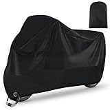 Motorrad Abdeckplane Outdoor Winterfest XXL, 210D Oxford Stoff Wasserdicht Roller Abdeckung mit...