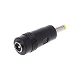 5,5 x 2,1 mm Buchse auf x 1,7 mm Stecker CCTV für Netzstecker, kabellose Fernbedienung