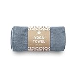 Lotuscrafts® Yoga Handtuch rutschfest für Yogamatte, rutschfester als klassisches Yoga Handtuch...