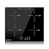 AMZCHEF Induktionskochfeld 60cm, 4 Platten Induktionskochfeld | Einbau Induktionskochplatte |...