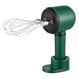 Elektrischer Schneebesen Handmixer – wiederaufladbarer Milchaufschäumer | Edelstahlschlägel |...