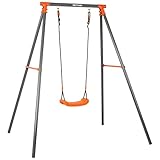KETTLER Einzelschaukel Single Outdoor | Stabiles Schaukelgestell inklusive Schaukelsitz und...