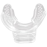 Quystetes 1 x Silikon-Mundstück für Tauchen, Atemregler, Schnorchel, Mundstück, Tauchausrüstung,...