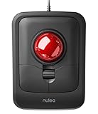 Nulea M511 Pro Trackball Maus, kabelgebundene ergonomische Rollerball-Maus, Computermaus, kompatibel...