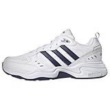 adidas Herren Strutter Shoes, Cloud White / Dark Blue / Matte Silver, 46