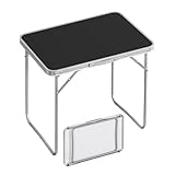 WOLTU Campingtisch Klapptisch Reisetisch mit Griff, 70x50x60cm(LxBxH) zusammenklappbar Gartentisch...