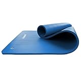 ScSPORTS® Gymnastikmatte, Yoga Matte rutschfest, mit Schultergurt, extra groß und dick, 180 cm x...