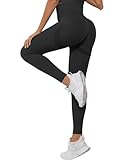 Merlvida Scrunch Butt Sport Leggings Damen High Waist Seamless Push Up Leggings Blickdicht Boom...