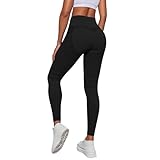 Anti Cellulite Leggings Damen Scrunch Leggings Push Up Lange Blickdicht Kompressionshose Sport Booty...