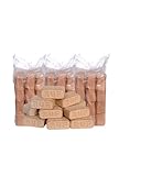 RUF BRIKETTS 100% Buche – 30 kg (3 Packungen je 10 kg) Hartholzbriketts – Kaminbriketts &...