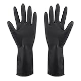 Handschuhe zum Färben von Haaren | Salonhandschuhe – Handschuhe aus Latex, wasserdicht,...