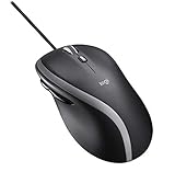 Logitech M500s Kabelgebundene Maus mit fortschrittlicher hyperschneller Scroll- und Kippfunktion,...