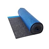 VEVOR Trittschalldämmung, 18,8 m²/Rolle, 3 mm dicke Dämmungunterlage mit angebrachter...