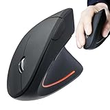 Ergonomische Mäuse, ergonomische optische Mäuse, wiederaufladbarer Empfänger, vertikales...