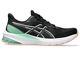 ASICS Damen GT-1000 12 Sneaker, Black/Mint Tint, 40 EU