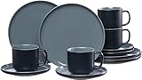 Ritzenhoff & Breker Kaffeeservice Jasper | 12-teilig Schwarz (0316605-6816bdb0)