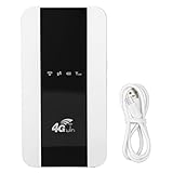 4G WiFi Wireless Mobile Hotspot, Unterstützt 4G WiFi SIM-Karte, Tragbarer Router mit Langer...