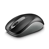 Hama kabellose Maus für Links- und Rechtshänder (3 Tasten, 2,4 Ghz, mit USB-Nanoempfänger, 1600...