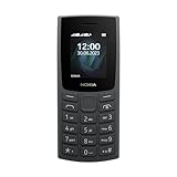 Nokia 105 2G Edition 2023 (Dual-SIM, 1,77' Display, 1000 mAh Akku, 32MB, 3.5mm Kopfhöreranschluss,...