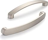 SYZOW 6 Stück gebürstete Griffe Möbelgriffe Lochabstand 64mm Schrankgriffe für Schubladen...