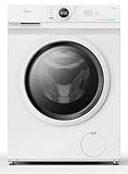 Midea MF10EW80B Waschmaschine / 8kg / 1400 U/Min/EEK A/Inverter Quattro Moto/Dampffunktion/Grosse...