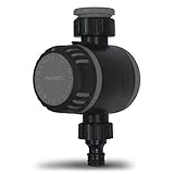 YourCasa Bewässerungsuhr MECHANISCH mit Filter [120 Min] - Zeitschaltuhr mit Schlauchkupplung zur...