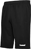 Hummel Herren Hmlgo Cotton Bermuda Shorts, Black, M EU