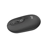 Logitech POP Mouse, kompakte und mobile kabellose Bluetooth-Maus mit programmierbaren Tasten und...