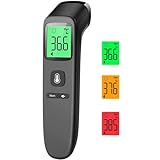 Fieberthermometer für Babys, Kinder und Erwachsene, Kontaktloses Stirnthermometer, Digitales...