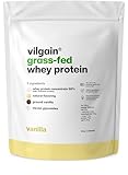 Vilgain® Whey Protein Pulver, Grass-Fed | 100% Reines Molkenproteinpulver | Schnelle Muskelerholung...