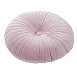 Stuhlkissen 35x35cm Outdoor Stuhlkissen Gartenstuhl-Kissen Kürbisform Seat Cushion Waschbar Weich...