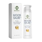 Moossalbe Plus Mooscreme gegen Falten Gesichtsfaltencreme Sofortwirkung Moos Salbe Antifaltencreme...