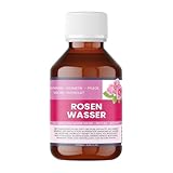 Bio-Rosenwasser 250 ml – 100% Reines Rose Damascena Hydrolat für Gesicht, Haare & DIY-Kosmetik -...