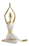 home&you - Figur Harmonis, Dekofigur Yoga, Skulptur aus Kunstharz, Dekoration Wohnzimmer,...